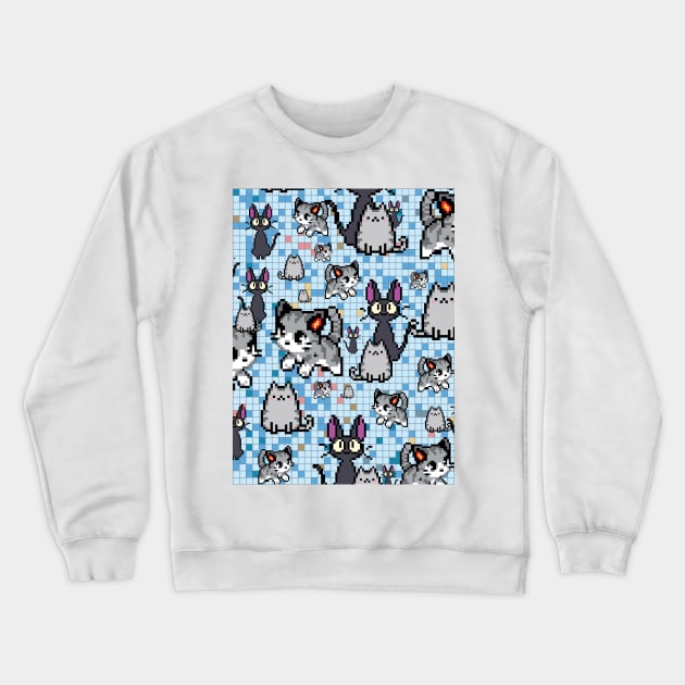 Cats and Kittens 1 Crewneck Sweatshirt by B&K